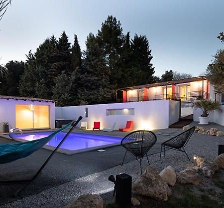 Mise En Scene Bed & Breakfast Aumelas Bagian luar foto