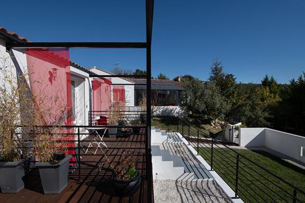 Mise En Scene Bed & Breakfast Aumelas Bagian luar foto