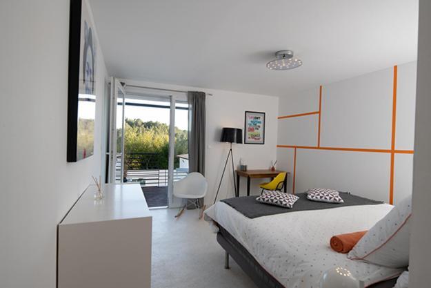 Mise En Scene Bed & Breakfast Aumelas Bagian luar foto