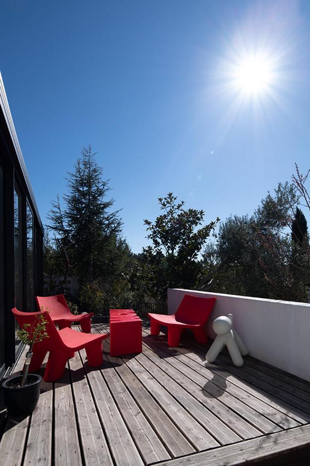 Mise En Scene Bed & Breakfast Aumelas Bagian luar foto